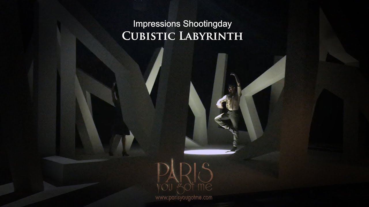 Cubistic Scene Shooting Day “Paris you got me”  "Dark Forest of Architectural Shapes"