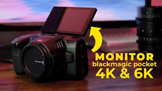 MONITOR FLIP su Blackmagic Pocket 4K & 6K | Addio monitor esterno!