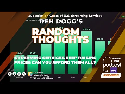 Streaming services keep raising prices, can you afford them all?