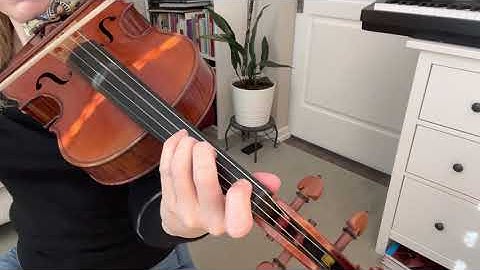 Eb Harmonic Minor Scale Viola Tutorial
