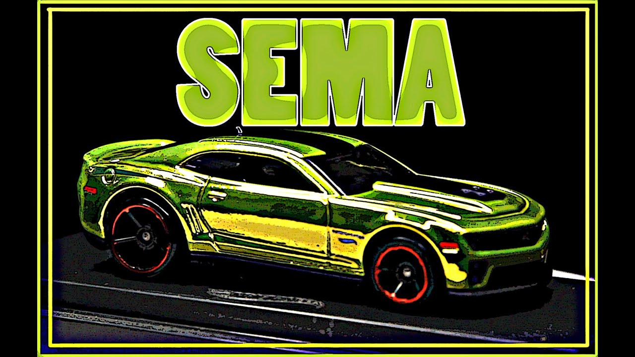 Hot Wheels 2011 SEMA Concept Camaro - YouTube