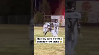 He did whatever it took to stop the pick six π
(via @Brooks_615/X, @615Preps/X)
High school football player illegally enters the game to prevent a pick six.
#nfl #football #highschoolfootball #collegefootball He did whatever it took to stop the pick six π
