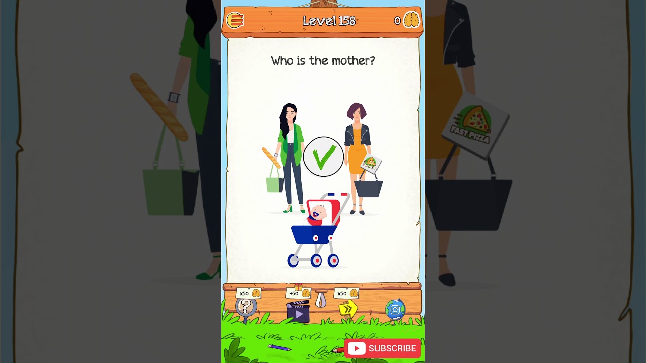 Braindom 2: Brain Teaser Games - Level 158 Answer