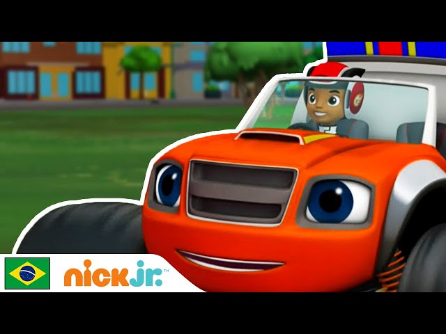 Assista a Blaze e as Monster Machines, 2, 18, Corrida até ao Monte Águia online