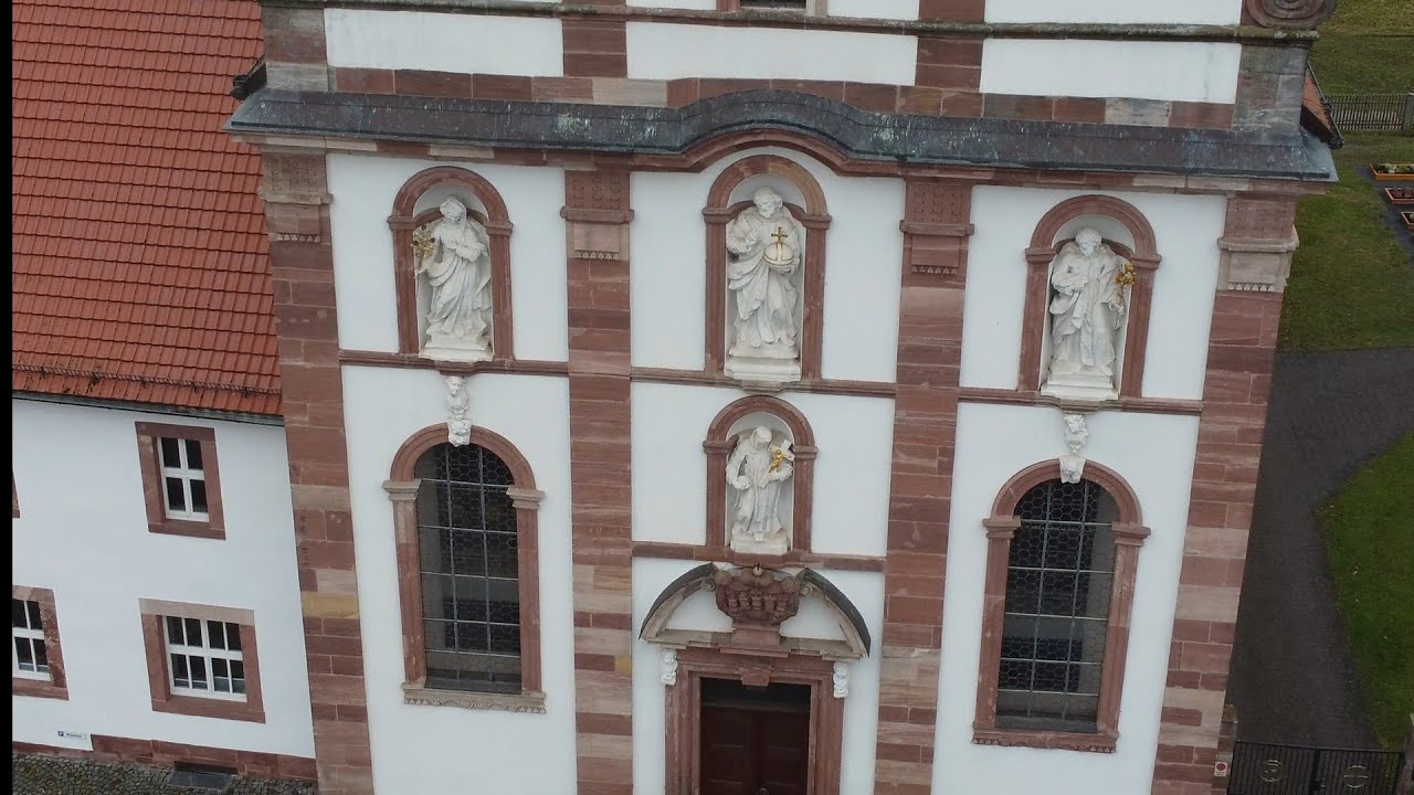 Dermbach 🏰 Schloss ⛪ Kirche St.Peter & Paul ⛪ Dreieinigkeitskirche | DJI Mini 2 Footage | Thüringen