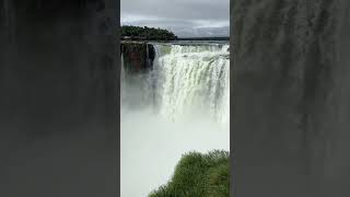 The amazing Iguazú falls on the Argentinian side.