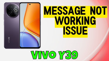 Vivo Y39 Message Problem Fix || How to solve message issued || Message not working issue