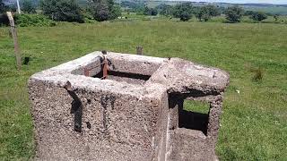 WW2 Air raid shelter. Bargoed mountain.