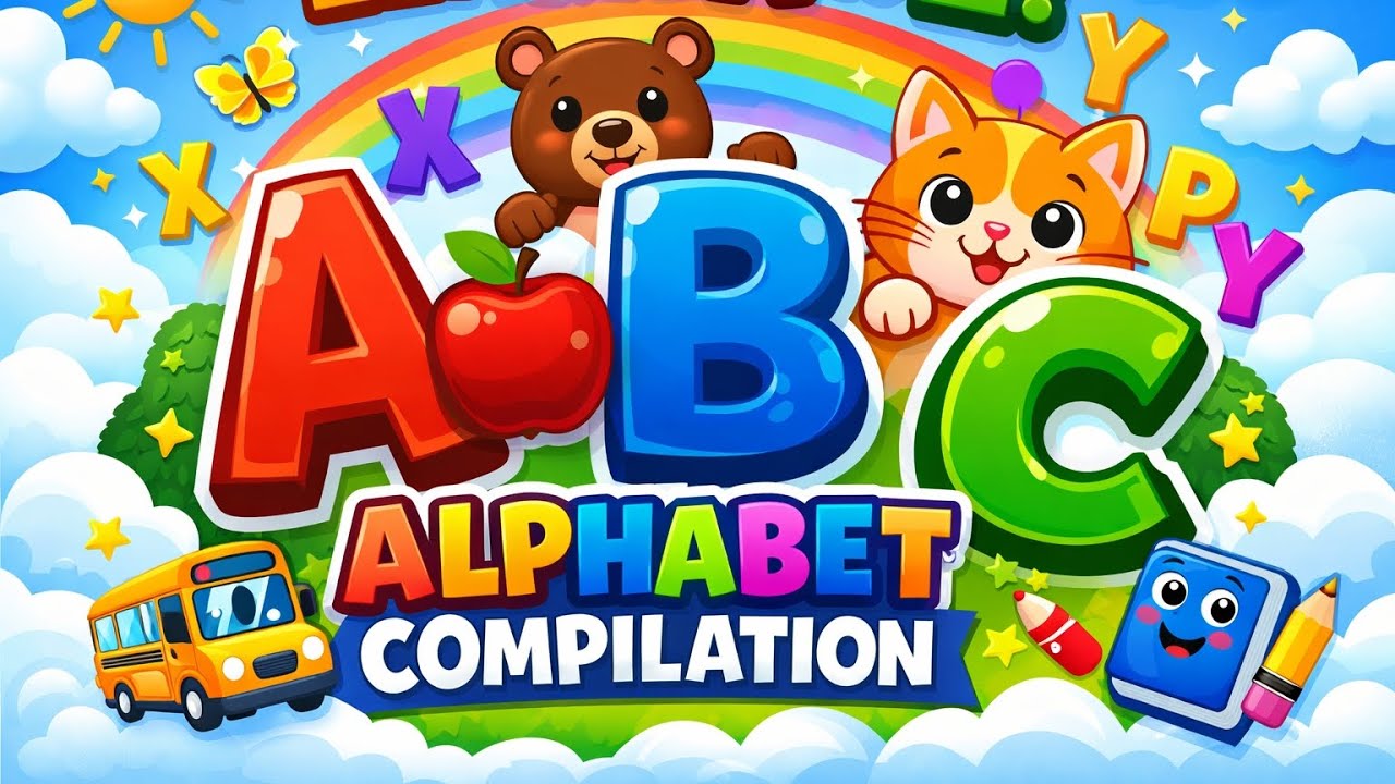 Learn A to Z Alphabet for Kids | ABC Letters Compilation | Fun ...