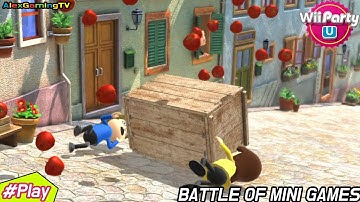 Wii Party U - Battle of mini games  (Master CPU, Eng Sub) Player Kelvin Na-rae vs Polly vs Elena