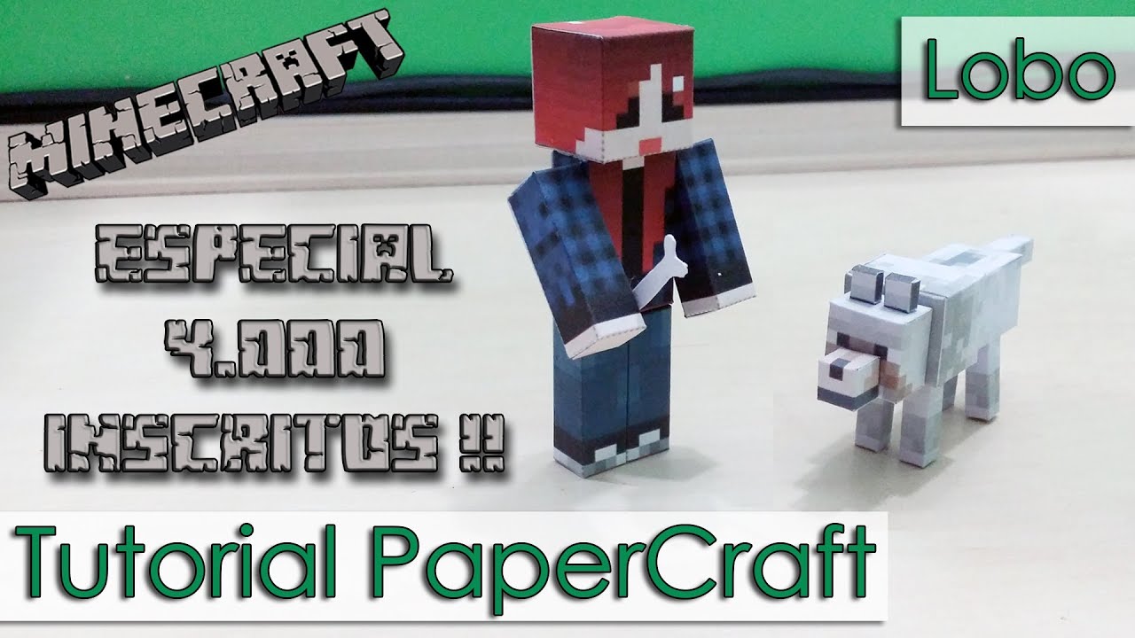 Papercraft Minecraft Steve para imprimir e montar - OrigamiAmi