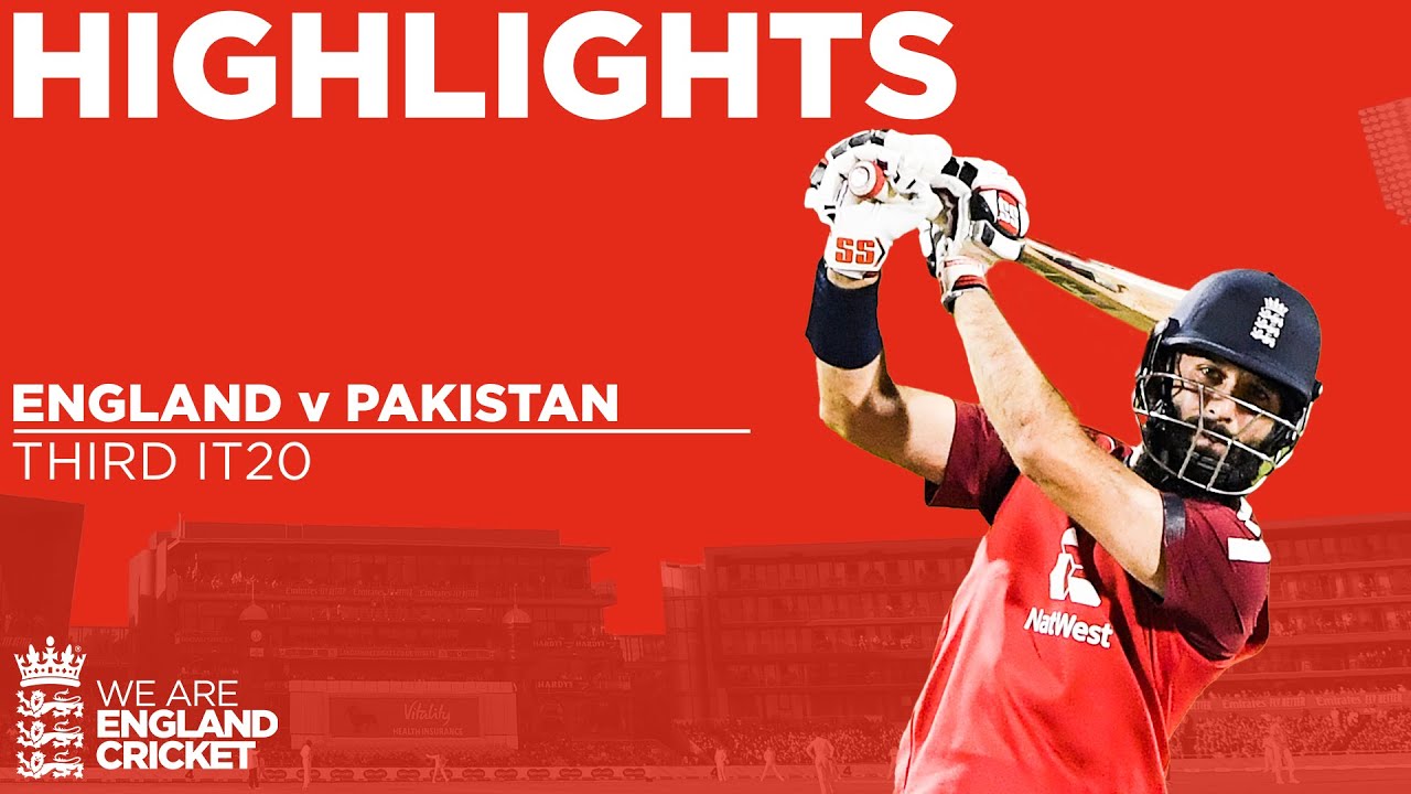 England v Pakistan 3rd IT20 Final Ball Thriller as Ali and Hafeez Star Vitality IT20 2020