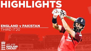 England v Pakistan 3rd IT20 | Final Ball Thriller as Ali & Hafeez Star | Vitality IT20 2020