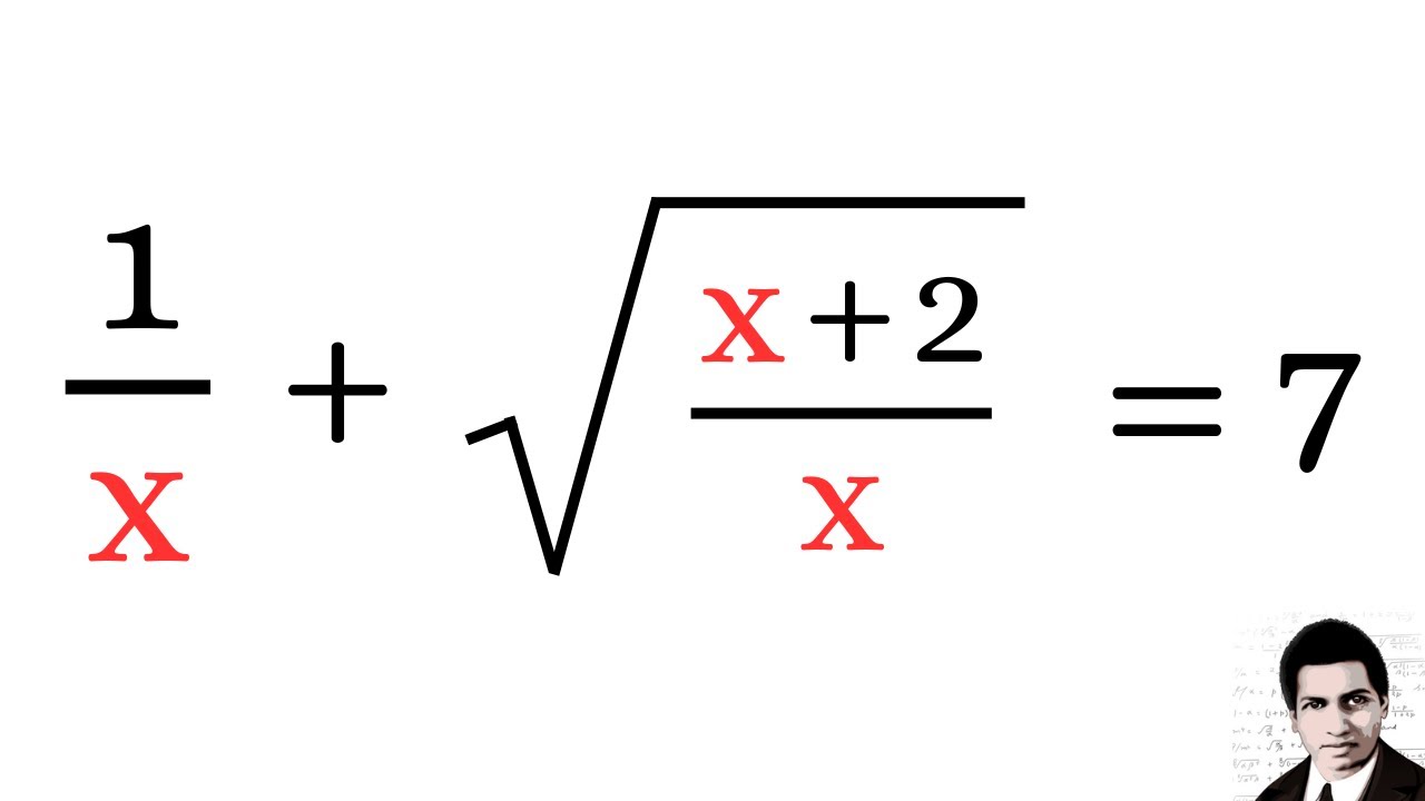 A Nice Rational Equation With Radical - YouTube