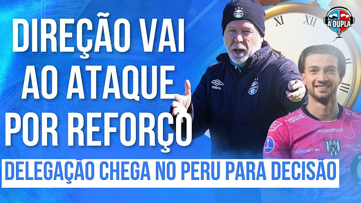 🔵⚫️ Diário do Grêmio KTO: Coletiva decisiva na Arena | Substituto de Arezo | Delegação está em Lima