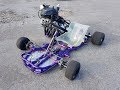 HONDA CBR 600cc Go-Kart walk-around