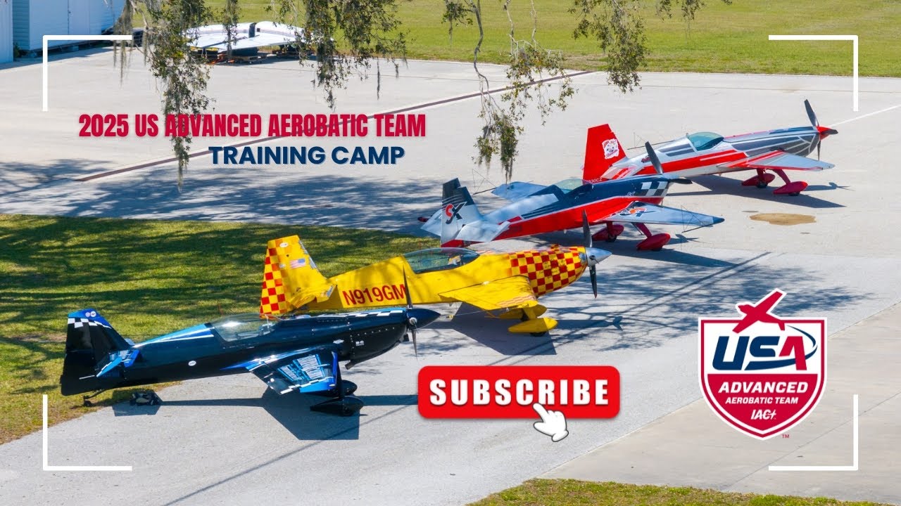 U.S. Advanced Aerobatic Team’s Training Camp
