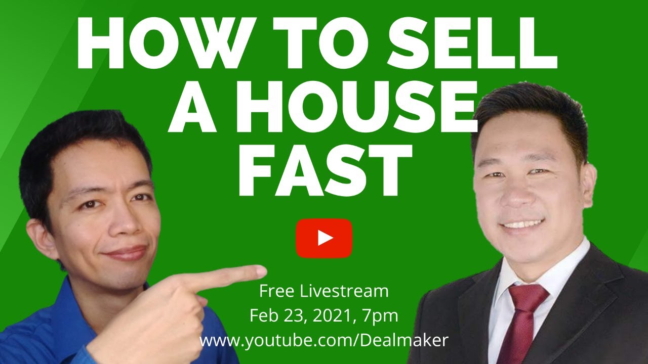 How To Sell A House Fast | How To Stop Foreclosure | Dealmaker Live
