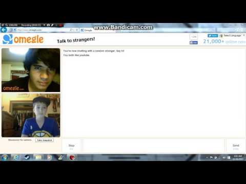 little kid tries to flash me on omegle