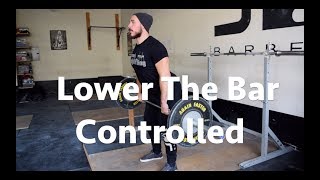 Clean Pull Variations to Improve the Clean & Jerk | Controlled Eccentric  | Moment With Coach