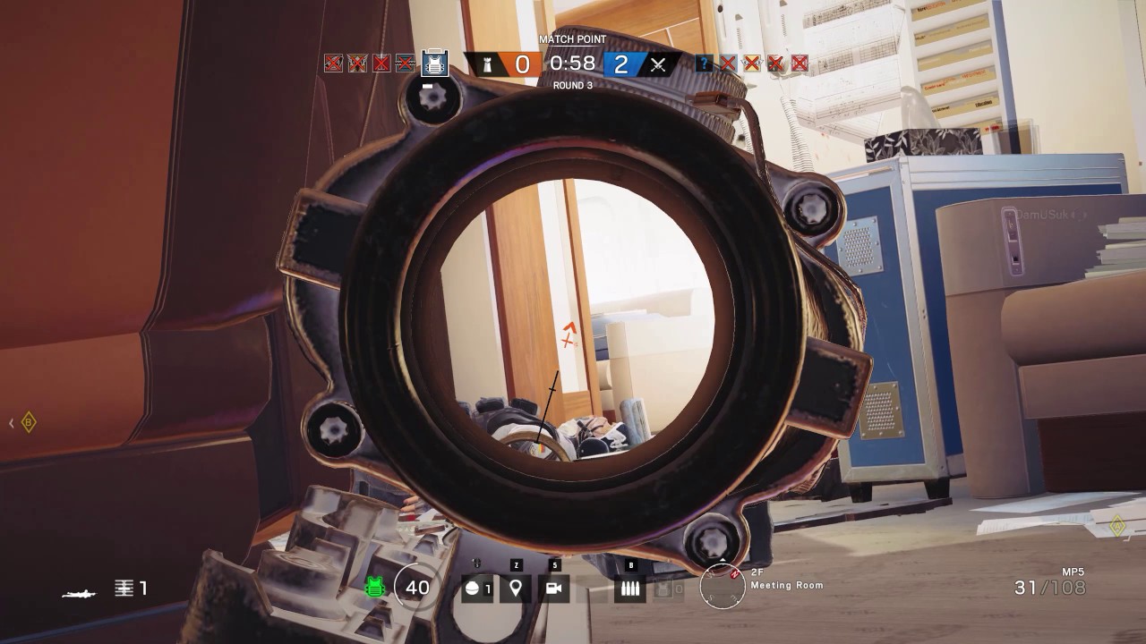 Rainbow Six Siege - 1v5 Rook Ace (Airplane) - YouTube