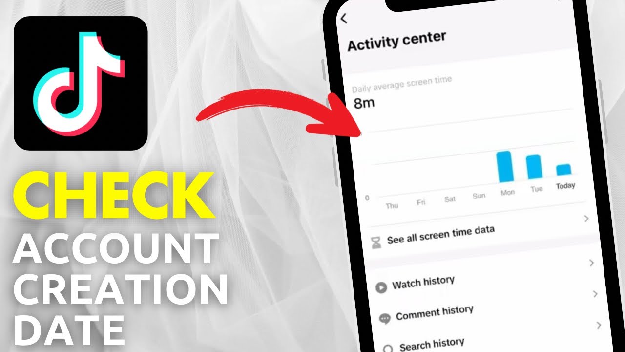 how-to-check-tiktok-account-creation-date-youtube