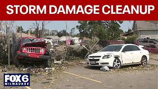 Wisconsin tornado damage: Cleanup underway, lots of work ahead | FOX6 News Milwaukee