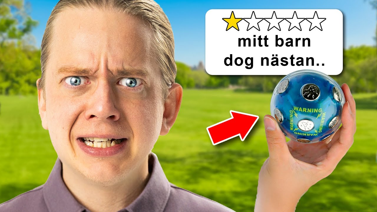 VI KÖPTE PRODUKTER MED 1 STJÄRNA