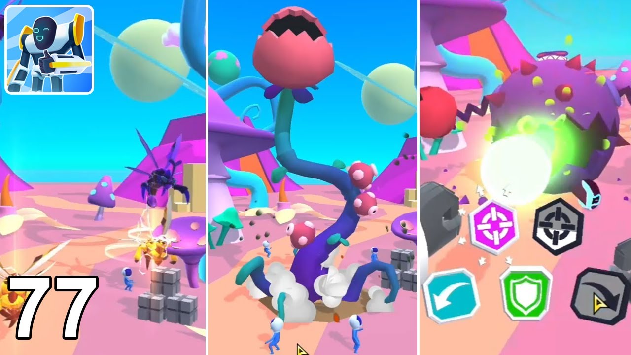 Mechangelion: Defeating Swarm, Archespore, Stinger & Spike! (Part 77)