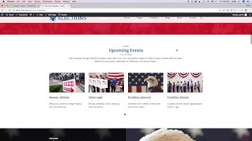 Elections Theme Setup and One Click Demo Import