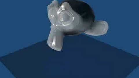 Blender 2.46 monkey softbody