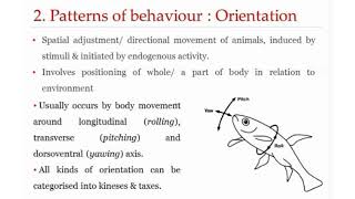 Animal behaviour,orientation behaviour, kinesis and taxis - YouTube