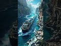 train is going in sea path #foryou #lifeisbutadream #viralvideo #ai #picturetaking #animationstyle