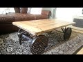 Upcycled Wagon Coffee table | Extended cut