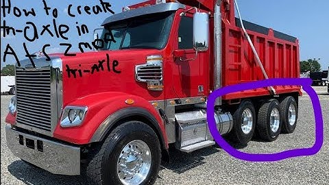 HOW TO CREATE A LIFTABLE AXLE ON A TRUCK IN ZMODELER {DEF WORK}