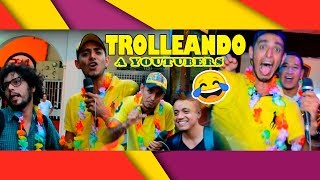 TROLLEANDO A YOUTUBERS ECUATORIANOS - GUAYAQUIL - 1M DE SUSCRIPTORES WALLAS  - LocurasTv