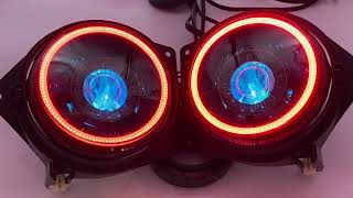 H3 Hummer fog lights | halos projectors and devil eyes
