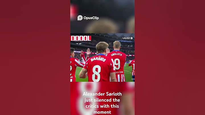 #Alexander Sørloth becomes the first to score 3 goals in 11 minutes for #laliga #atleticomadrid