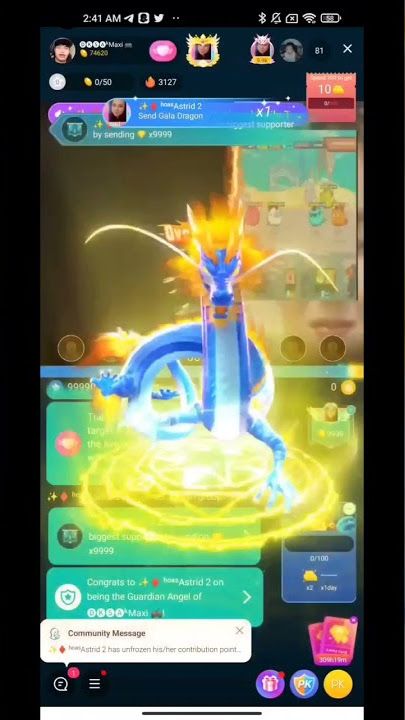 One gala dragon Bigo Live
