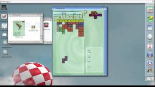 Falling Up Game On Amiga Os4
