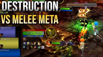 DESTRO WARLOCK🔥VS MELEE META - STILL SLAPPING | WoW PvP
