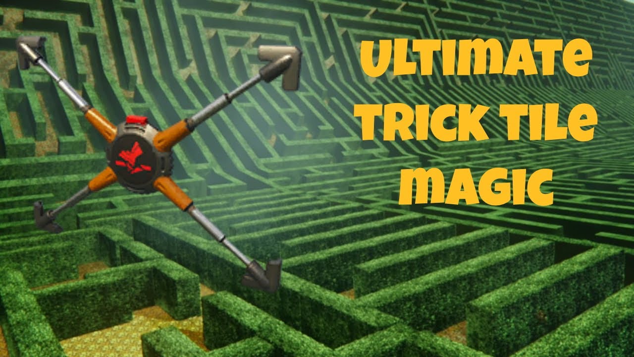 Trick Tile guide | Changing maze - Floating launch pad - MAGIC (Fortnite Creative)