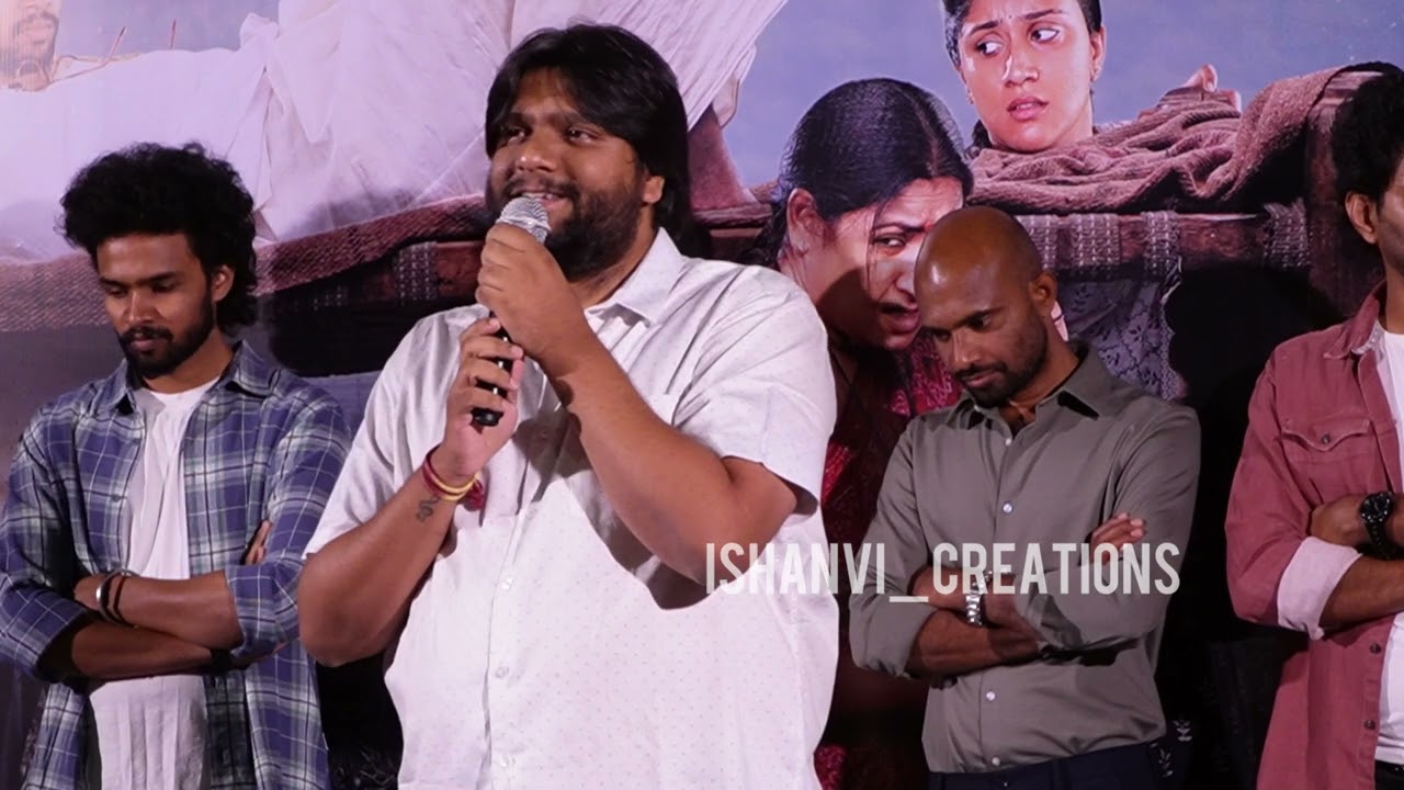 RR Dhruvan speech at Bappu trailer launch event | cinema | music director | ishanvi creations 
