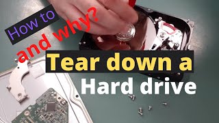 How To Dismantle A Hard Drive