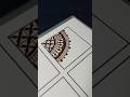 mehandi design for learners #mehndidesign #mehndi #mehndidesign #tutorial #mandala #mandalaart #yt