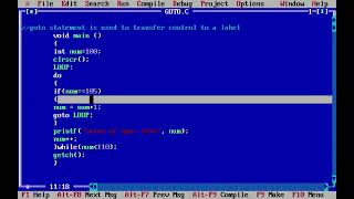 goto statement in c programming  Jump statement   1080p