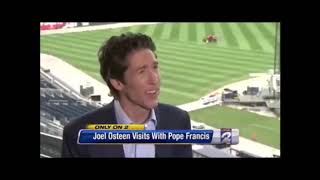 Joel Osteen loves Pope Francis and his inclusion of LGBT into Church