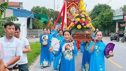 Rước Kiệu Mừng Lễ Kính Đức Mẹ Mân Côi - GX Trung Kỳ 10 -  2025