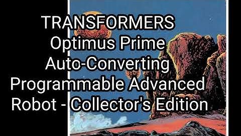 TRANSFORMERS Optimus Prime Auto-Converting Programmable Advanced Rob.
