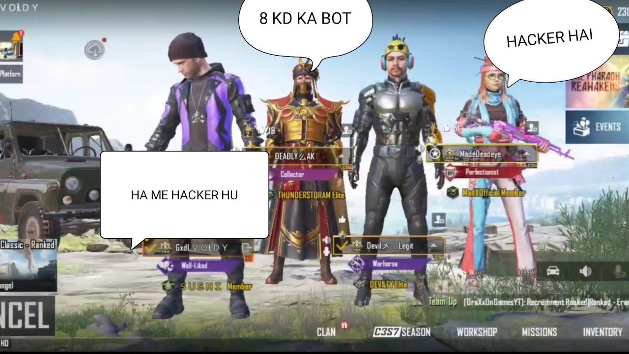 Random player call me Hacker|| 🥺🥺😂😂